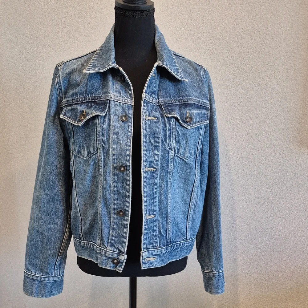 Y2K DKNY Jeans | Blue Denim Jacket | Medium - Picture 1 of 10